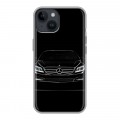 Дизайнерский пластиковый чехол для Iphone 14 Mercedes