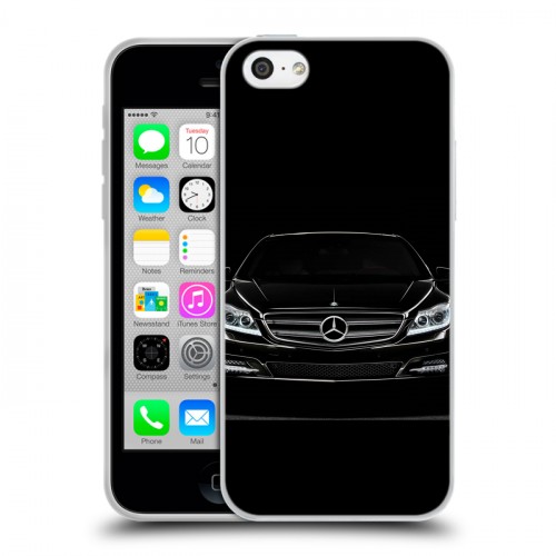 Дизайнерский пластиковый чехол для Iphone 5c Mercedes