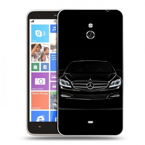 Дизайнерский пластиковый чехол для Nokia Lumia 1320 Mercedes