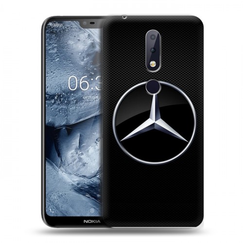 Дизайнерский пластиковый чехол для Nokia 6.1 Plus Mercedes