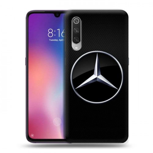 Дизайнерский силиконовый с усиленными углами чехол для Xiaomi Mi9 Mercedes