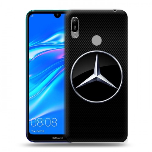 Дизайнерский пластиковый чехол для Huawei Y6 (2019) Mercedes