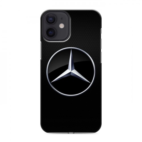 Дизайнерский пластиковый чехол для Iphone 12 Mini Mercedes