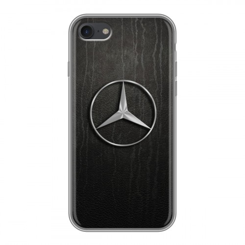 Дизайнерский силиконовый чехол для Iphone 7 Mercedes