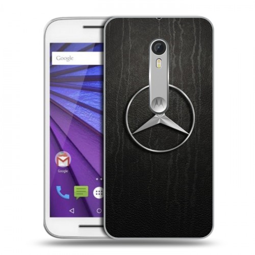 Дизайнерский пластиковый чехол для Lenovo Moto G Mercedes