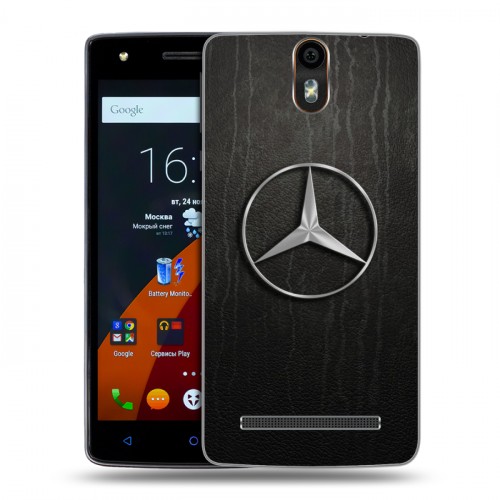 Дизайнерский силиконовый чехол для Wileyfox Storm Mercedes