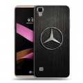 Дизайнерский пластиковый чехол для LG X Style Mercedes