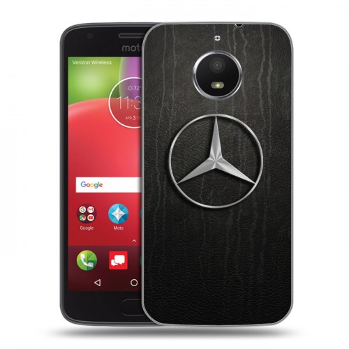 Дизайнерский силиконовый чехол для Motorola Moto E4 Plus Mercedes