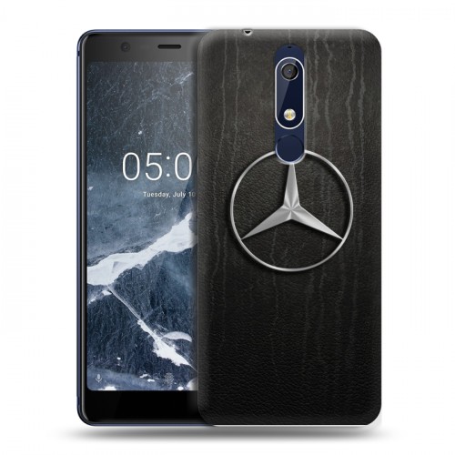 Дизайнерский пластиковый чехол для Nokia 5.1 Mercedes