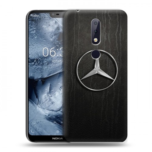 Дизайнерский пластиковый чехол для Nokia 6.1 Plus Mercedes