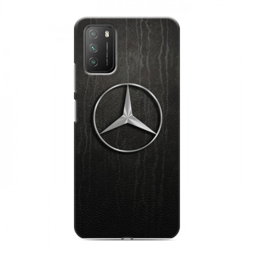 Дизайнерский пластиковый чехол для Xiaomi Poco M3 Mercedes