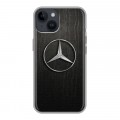 Дизайнерский пластиковый чехол для Iphone 14 Mercedes