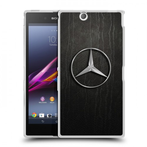 Дизайнерский пластиковый чехол для Sony Xperia Z Ultra  Mercedes