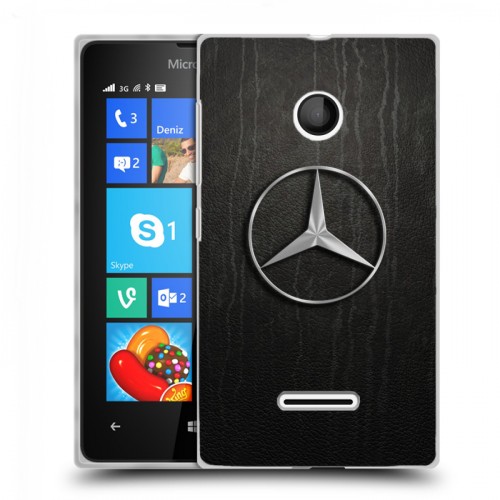 Дизайнерский пластиковый чехол для Microsoft Lumia 435 Mercedes