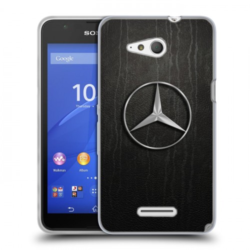 Дизайнерский силиконовый чехол для Sony Xperia E4g Mercedes