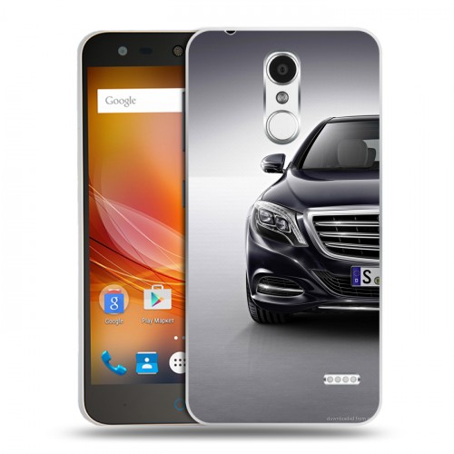 Дизайнерский пластиковый чехол для ZTE Blade X5 Mercedes