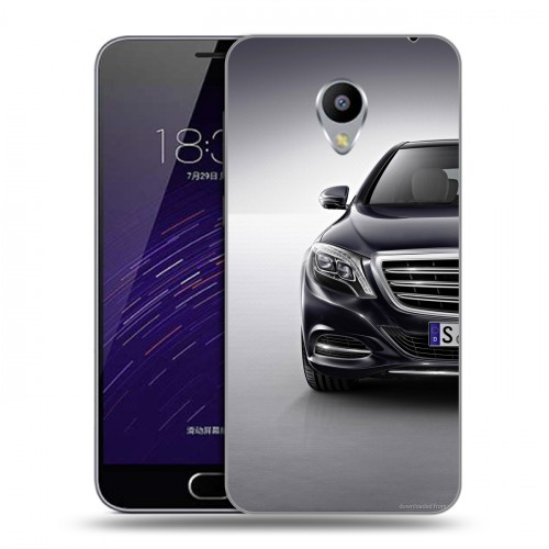 Дизайнерский силиконовый чехол для Meizu M3s Mini Mercedes