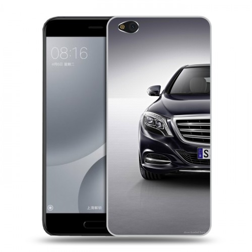 Дизайнерский пластиковый чехол для Xiaomi Mi5C Mercedes