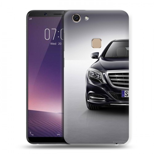 Дизайнерский пластиковый чехол для Vivo V7 Mercedes