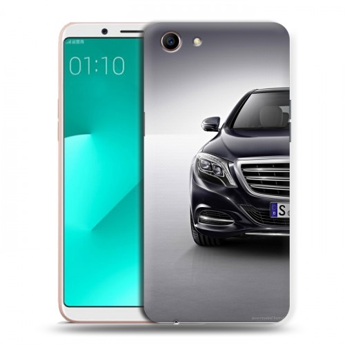 Дизайнерский пластиковый чехол для OPPO A83 Mercedes