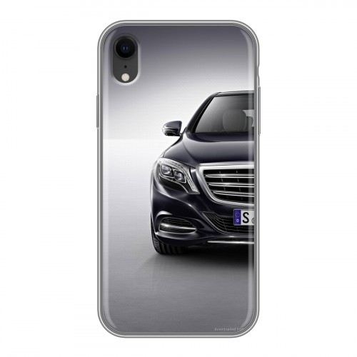 Дизайнерский силиконовый чехол для Iphone Xr Mercedes