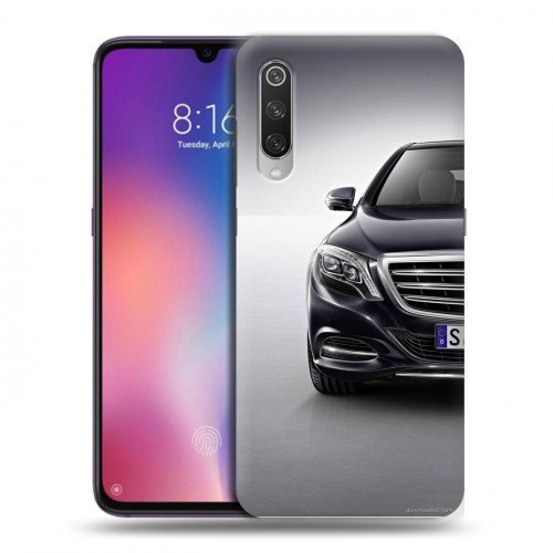 Дизайнерский силиконовый с усиленными углами чехол для Xiaomi Mi9 Mercedes