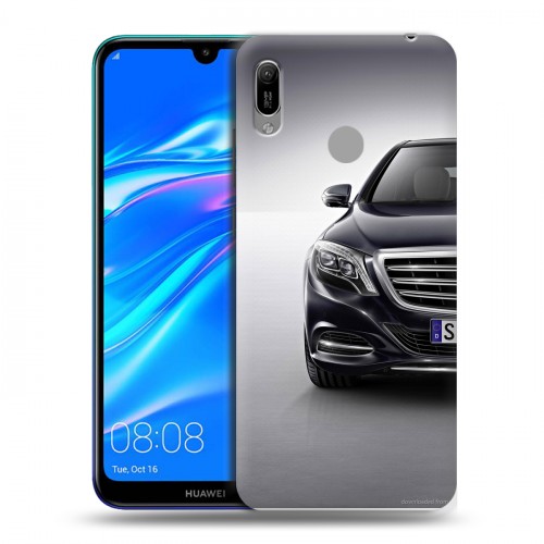 Дизайнерский пластиковый чехол для Huawei Y6 (2019) Mercedes