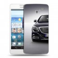 Дизайнерский пластиковый чехол для Huawei Ascend D2 Mercedes