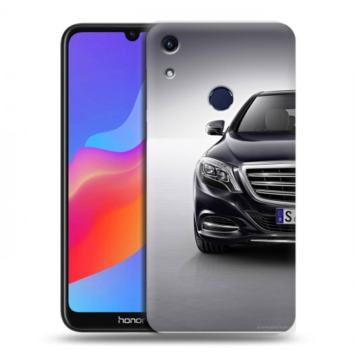 Дизайнерский пластиковый чехол для Huawei Honor 8A Mercedes