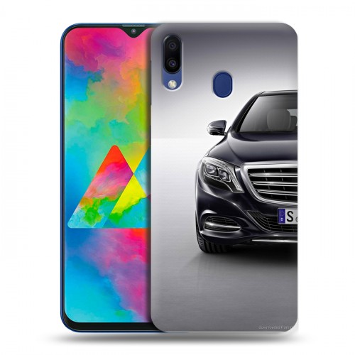 Дизайнерский пластиковый чехол для Samsung Galaxy M20 Mercedes