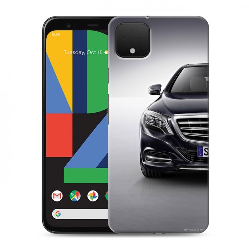 Дизайнерский пластиковый чехол для Google Pixel 4 Mercedes