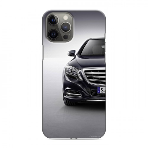 Дизайнерский силиконовый чехол для Iphone 12 Pro Max Mercedes