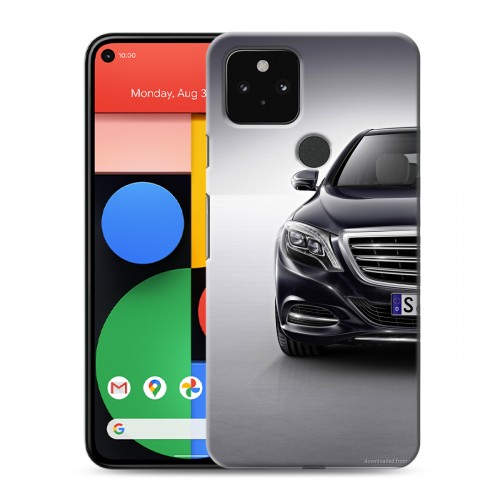 Дизайнерский пластиковый чехол для Google Pixel 5 Mercedes