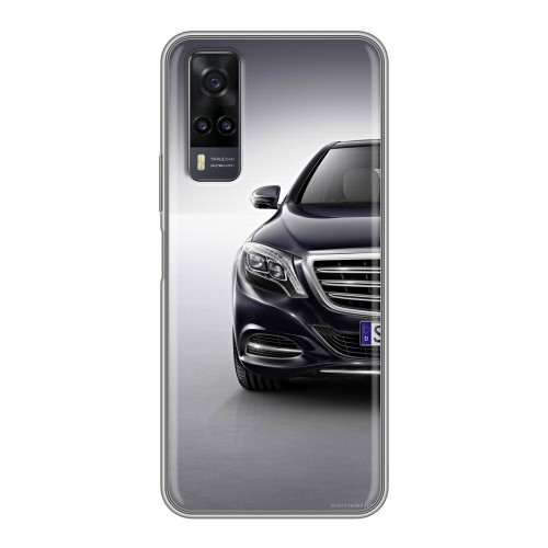 Дизайнерский силиконовый чехол для Vivo Y31 Mercedes