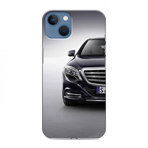 Дизайнерский силиконовый чехол для Iphone 13 Mercedes