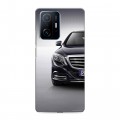 Дизайнерский силиконовый с усиленными углами чехол для Xiaomi 11T Mercedes