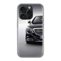 Дизайнерский силиконовый чехол для Iphone 15 Pro Mercedes