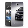 Дизайнерский пластиковый чехол для HTC Desire 300 Mercedes