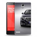 Дизайнерский пластиковый чехол для Xiaomi RedMi Note Mercedes