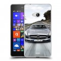 Дизайнерский пластиковый чехол для Microsoft Lumia 540 Mercedes