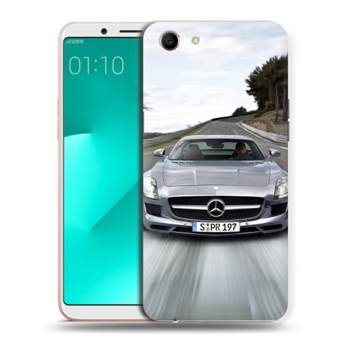 Дизайнерский пластиковый чехол для OPPO A83 Mercedes