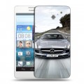 Дизайнерский пластиковый чехол для Huawei Ascend D2 Mercedes