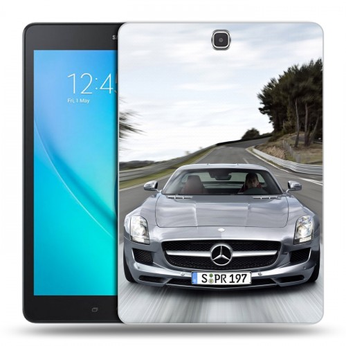 Дизайнерский силиконовый чехол для Samsung Galaxy Tab A 9.7 Mercedes