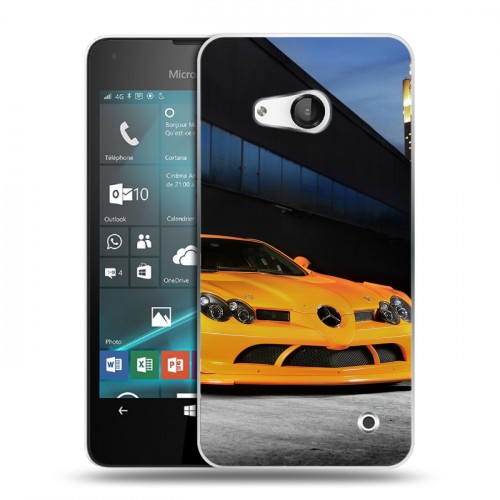 Дизайнерский пластиковый чехол для Microsoft Lumia 550 Mercedes