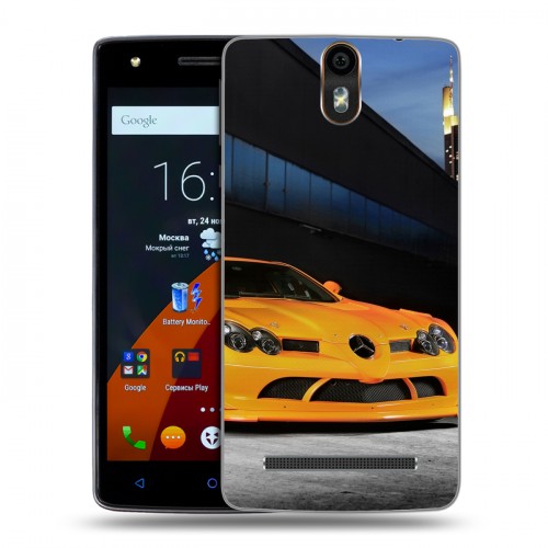 Дизайнерский силиконовый чехол для Wileyfox Storm Mercedes