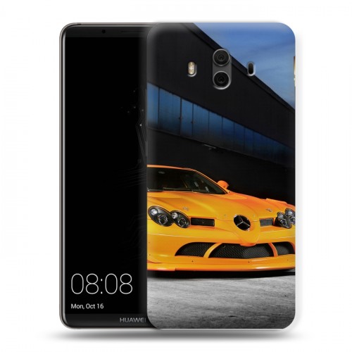 Дизайнерский пластиковый чехол для Huawei Mate 10 Mercedes