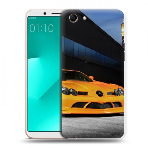 Дизайнерский пластиковый чехол для OPPO A83 Mercedes