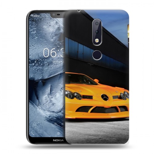 Дизайнерский пластиковый чехол для Nokia 6.1 Plus Mercedes