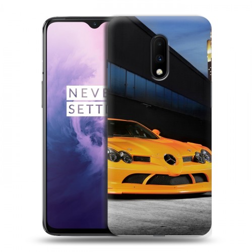 Дизайнерский пластиковый чехол для OnePlus 7 Mercedes