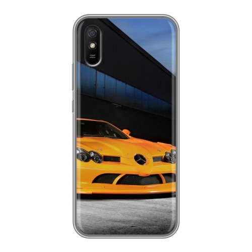 Дизайнерский силиконовый чехол для Xiaomi RedMi 9A Mercedes